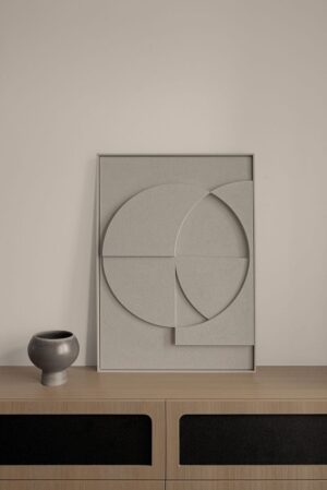 Tableaux Abstrait 3D Shape 12
