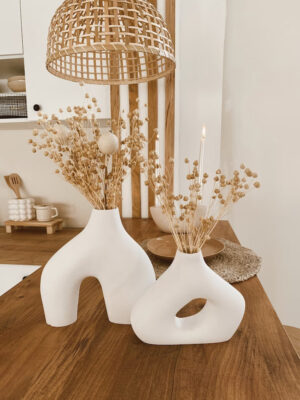 Pack 2 Vases: Donuts Ovale + Gazelle – Image 2