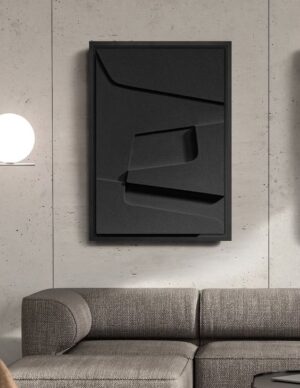 Tableaux Abstrait 3D Shape 01