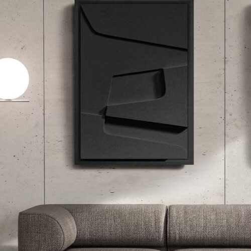 Tableaux Abstrait 3D Shape 01