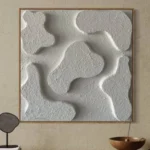 Tableau 3D texturé sable