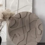Tableau mural Rond 3D abstrait