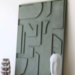 Tableau 3D Mural Fait Main En Relief Ombre