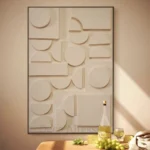 Tableau 3D Art Minimaliste En Relief