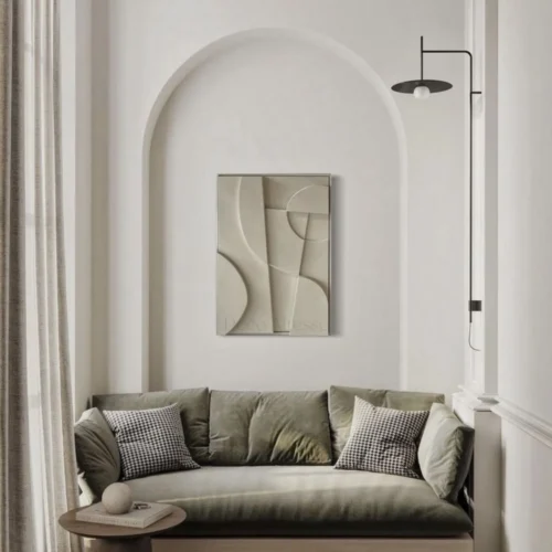 Tableau 3d decoratif en relief moderne