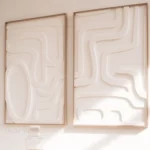 Pack 2 Tableaux 3D Relief