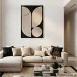 Tableau 3D Abstrait Contemporain