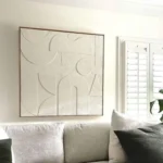 Tableau Texturé Géométrique 3D